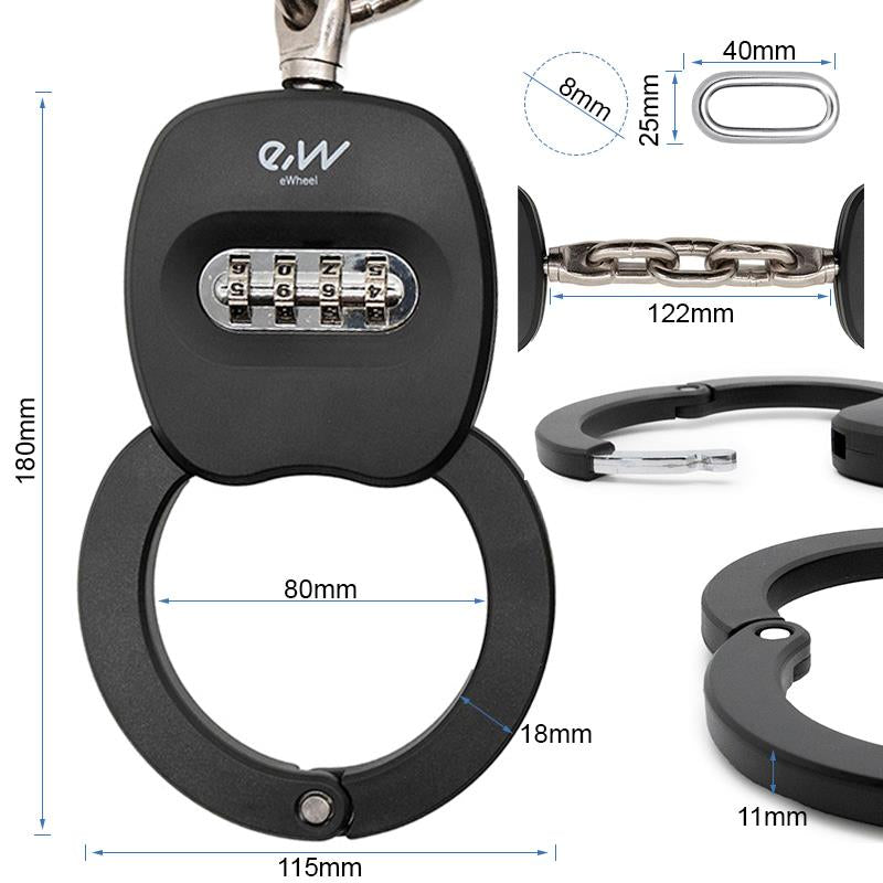 CANDADO ESPOSAS PROTECCIÓN 10/10