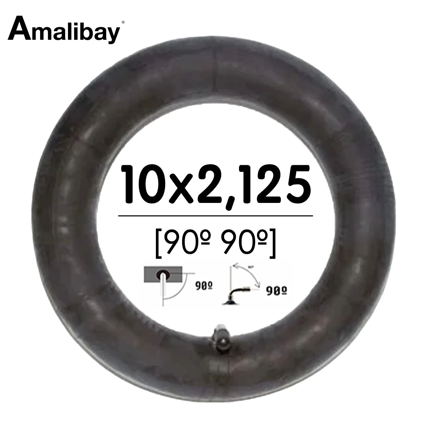 CÁMARA 10X2.125 (VÁLVULA RECTA/TORCIDA)