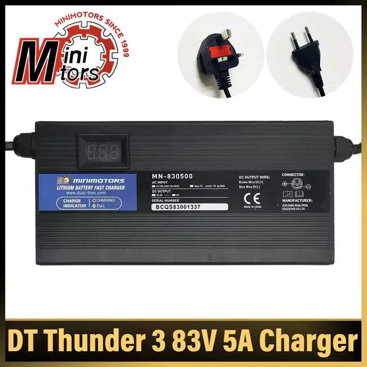 🔥 CARGADOR RÁPIDO MINIMOTORS 60V