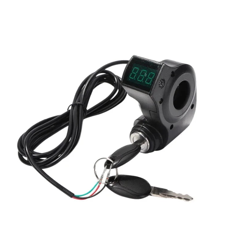 LLAVE DE SEGURIDAD CON VOLTÍMETRO